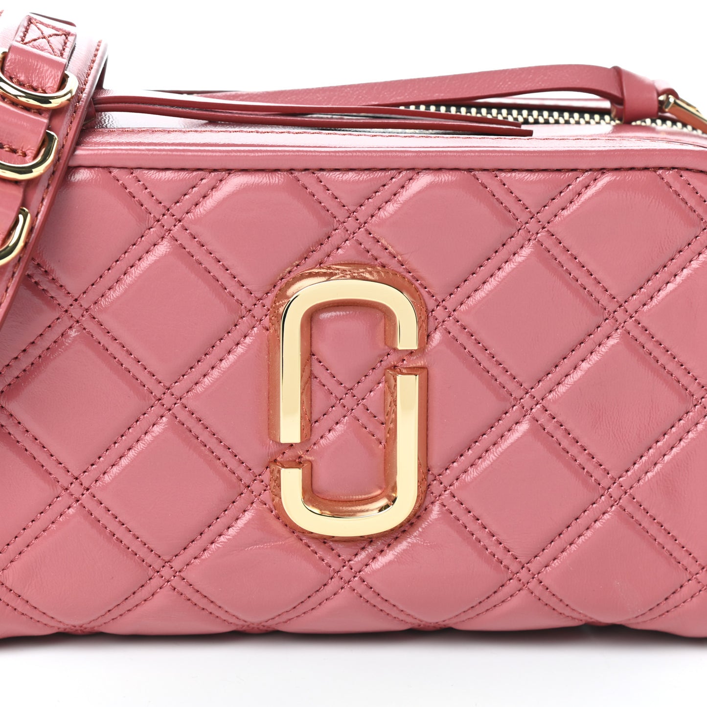 Calfskin Quilted The Softshot 21 Bag Santa Fe Red
