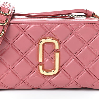 Marc Jacobs Calfskin Quilted The Softshot 21 Bag Santa Fe Red 8 of 10
