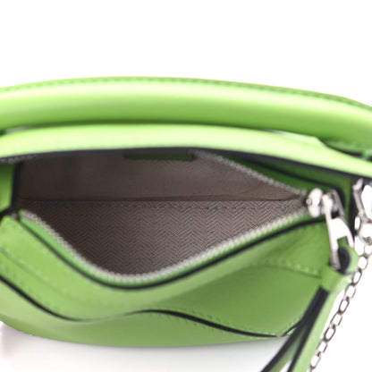 Loewe Calfskin Nano Puzzle Bag Apple Green 5 of 8