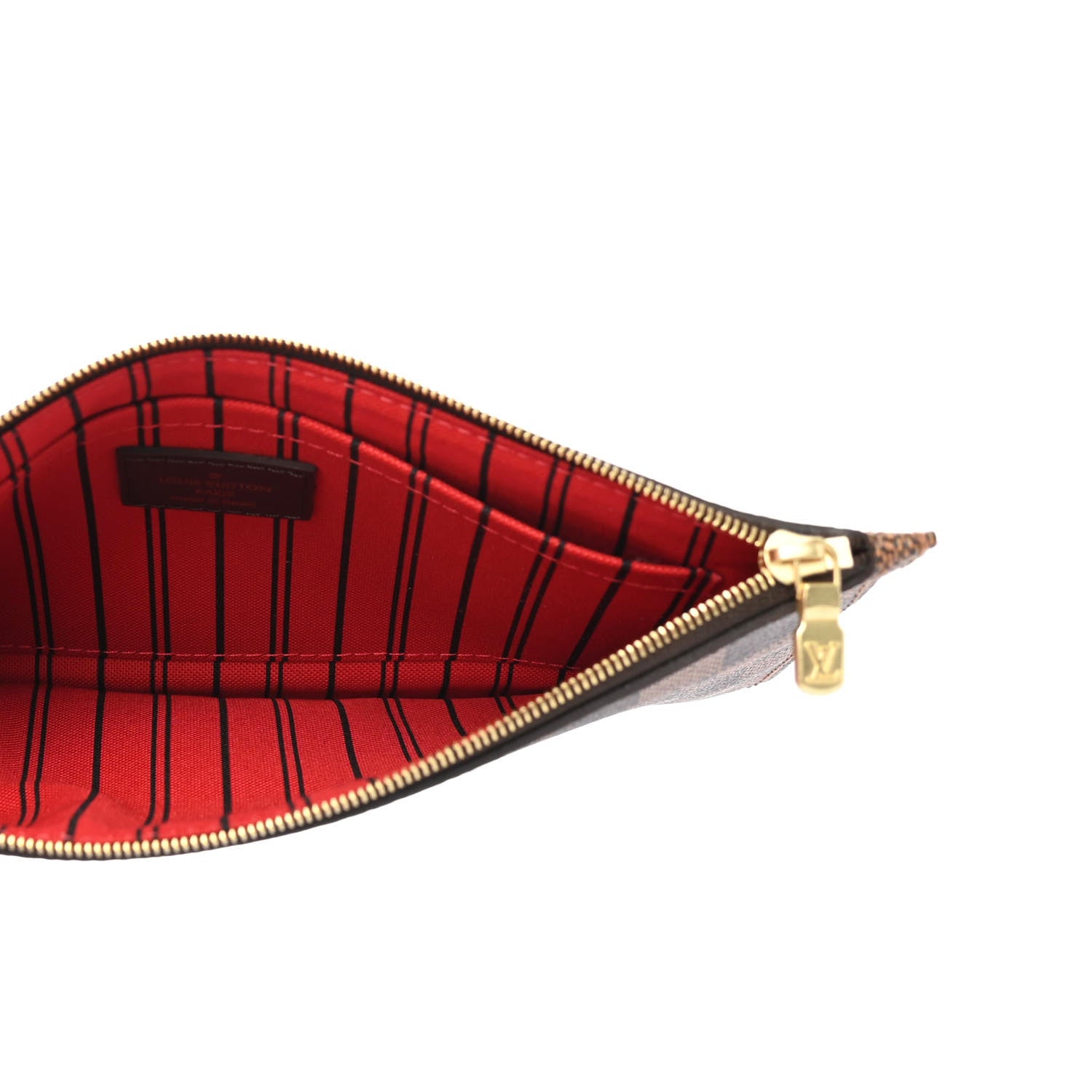 Louis Vuitton Damier Ebene Neverfull MM GM Pochette 4 of 4