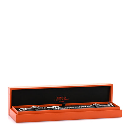 Hermes Sterling Silver PM Parade Bracelet ST 4 of 4