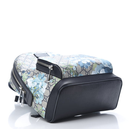 Gucci GG Supreme Monogram Blooms Small Day Backpack Blue 3 of 10