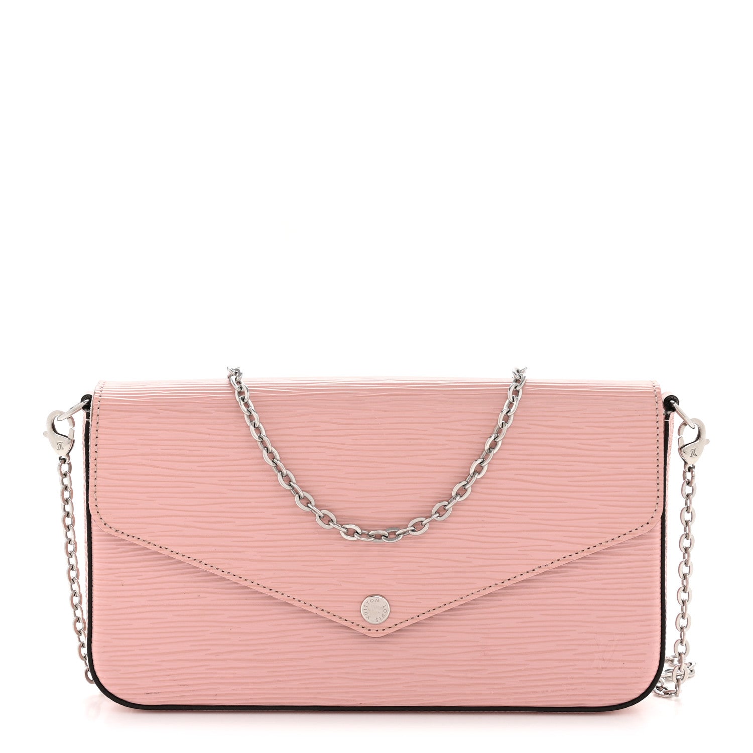 Louis Vuitton Epi Pochette Felicie Rose Ballerine 1 of 15