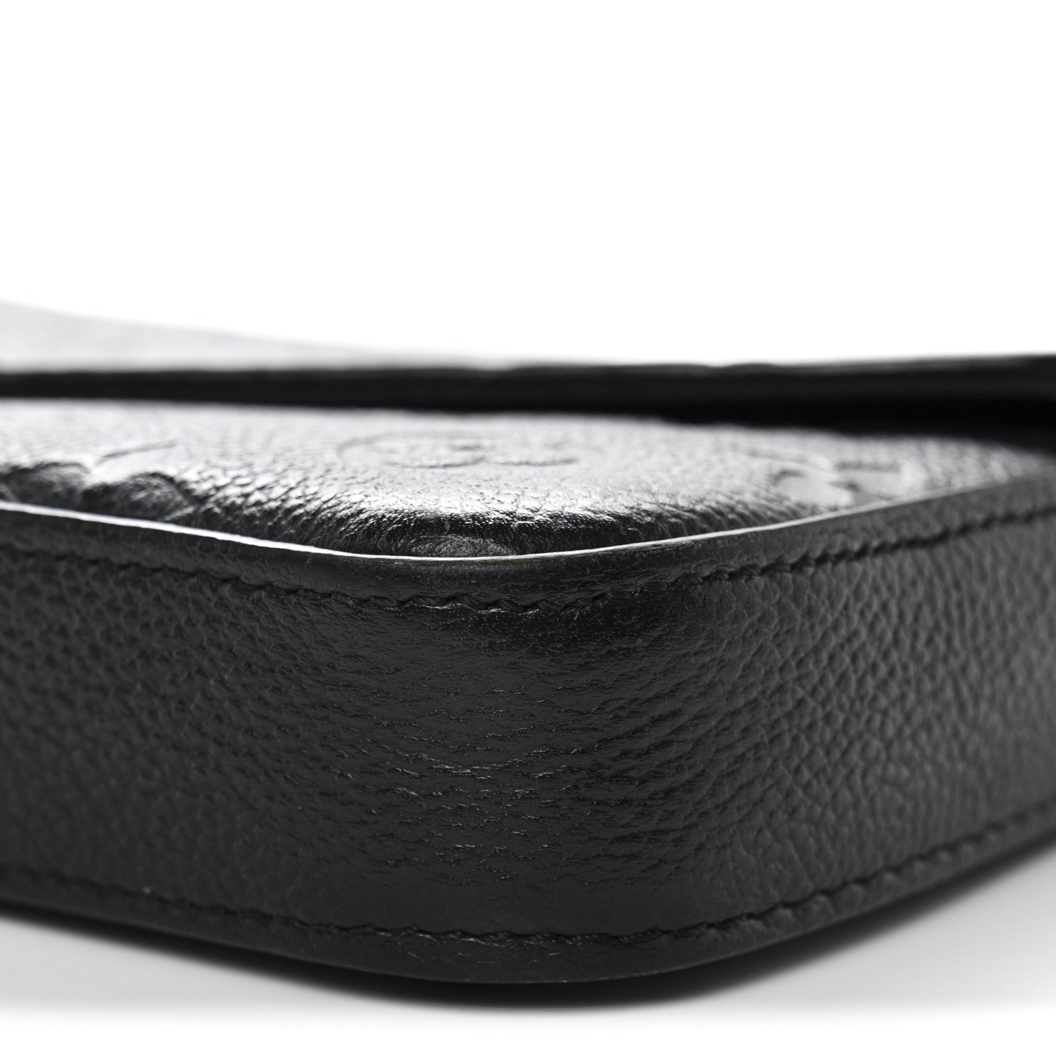 Louis Vuitton Empreinte Pochette Felicie Chain Wallet Black 10 of 14