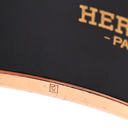 Hermes Enamel Printed Wide Coaching Bracelet 62 5 of 6