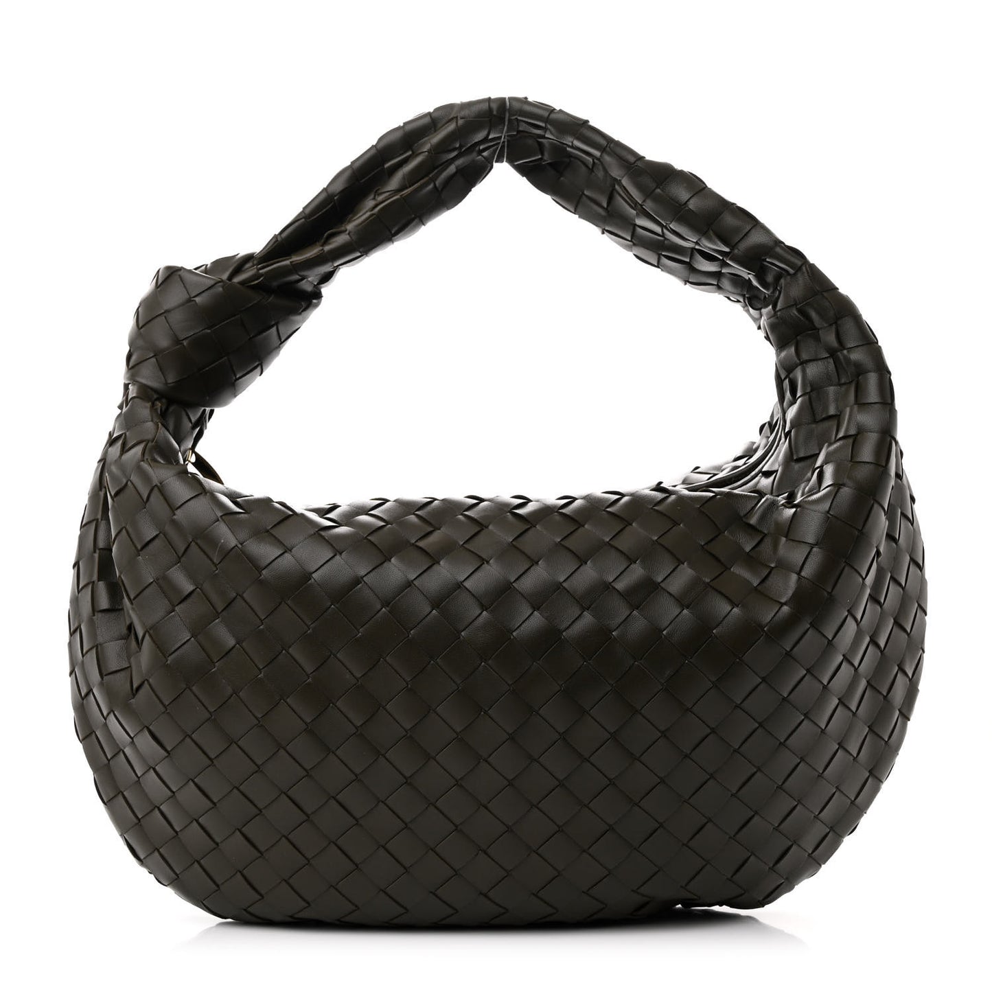 Nappa Intrecciato Small Jodie Kaki