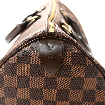 Louis Vuitton Damier Ebene Speedy 35 7 of 10