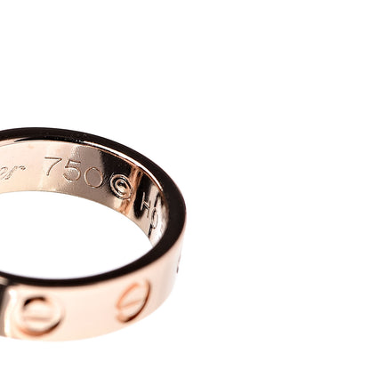 Cartier 18K Pink Gold Interlocking LOVE Bracelet 5 of 9