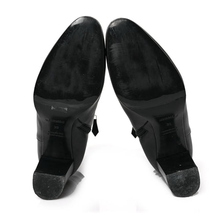 Hermes Calfskin Saint Germain Ankle Boots 39 Black 5 of 7
