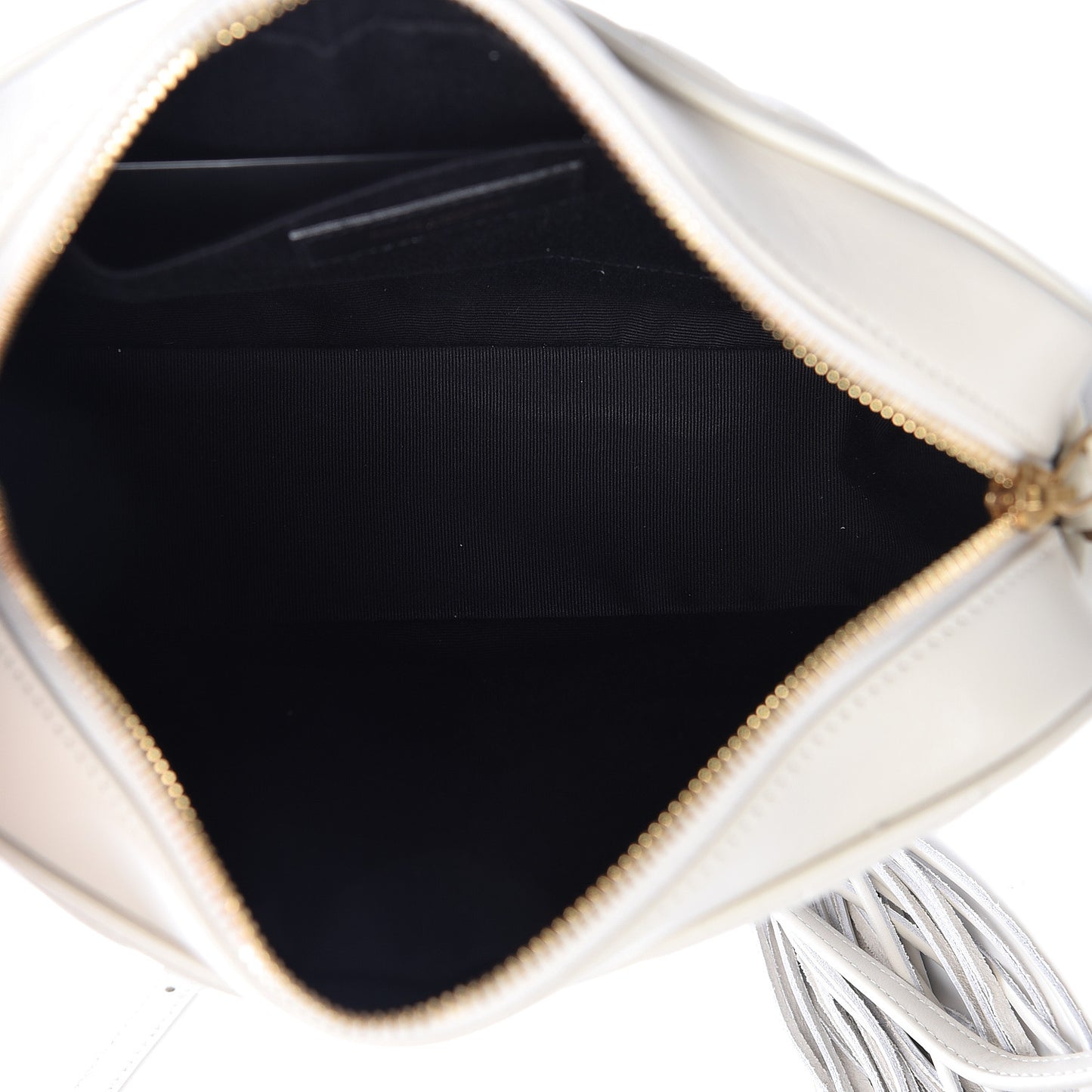 Calfskin Matelasse Monogram Lou Camera Bag Crema Soft