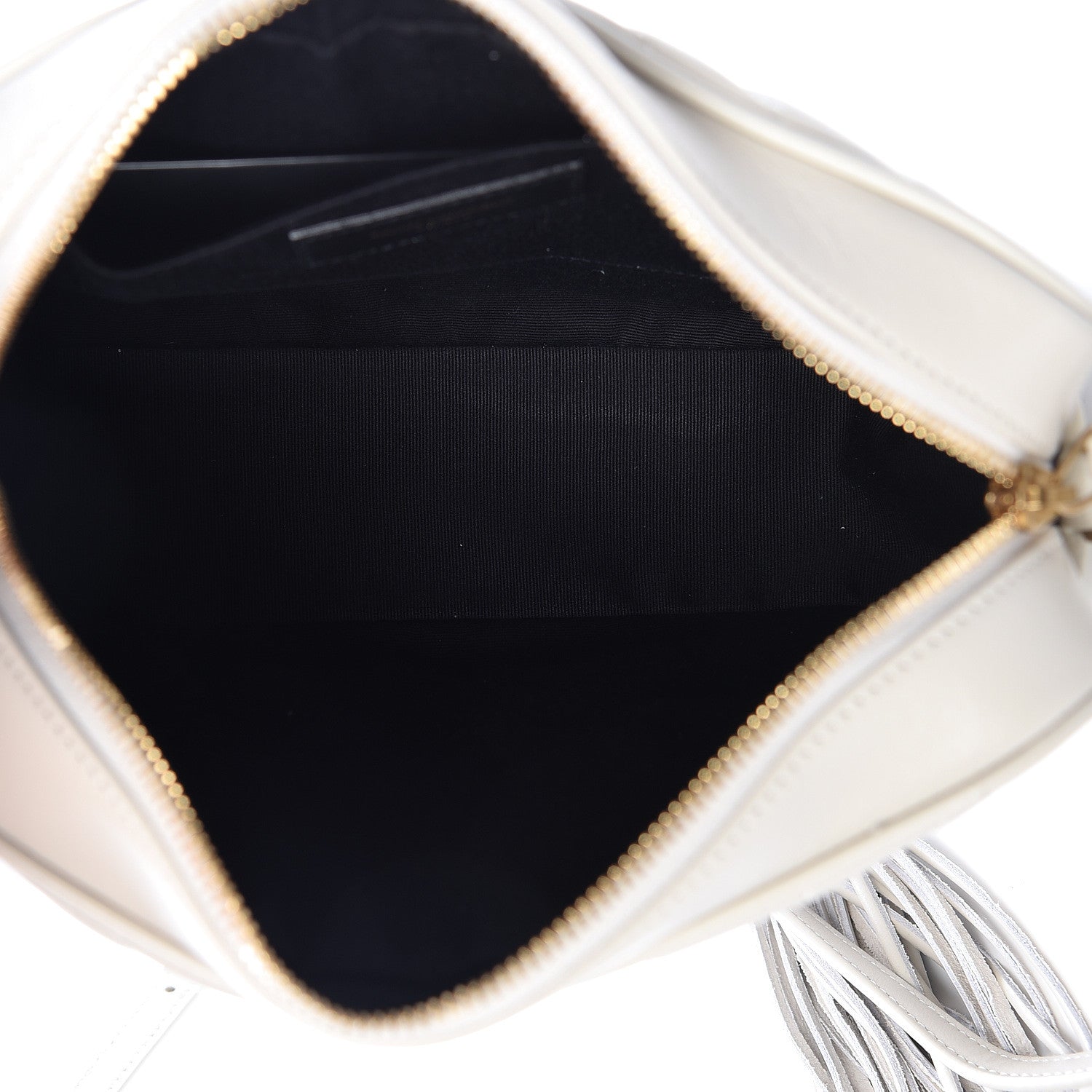 Saint Laurent Calfskin Matelasse Monogram Lou Camera Bag Crema Soft 5 of 10