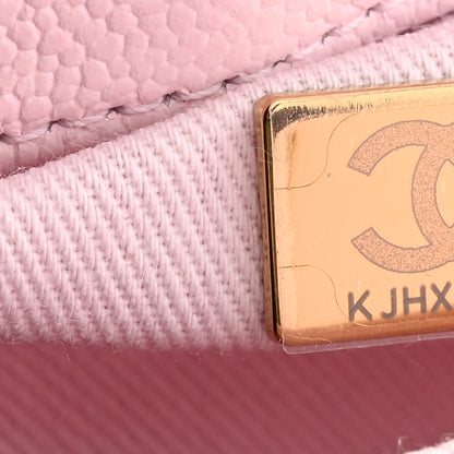 Chanel Caviar Quilted Small Business Affinity Flap Light Pink 7 of 11