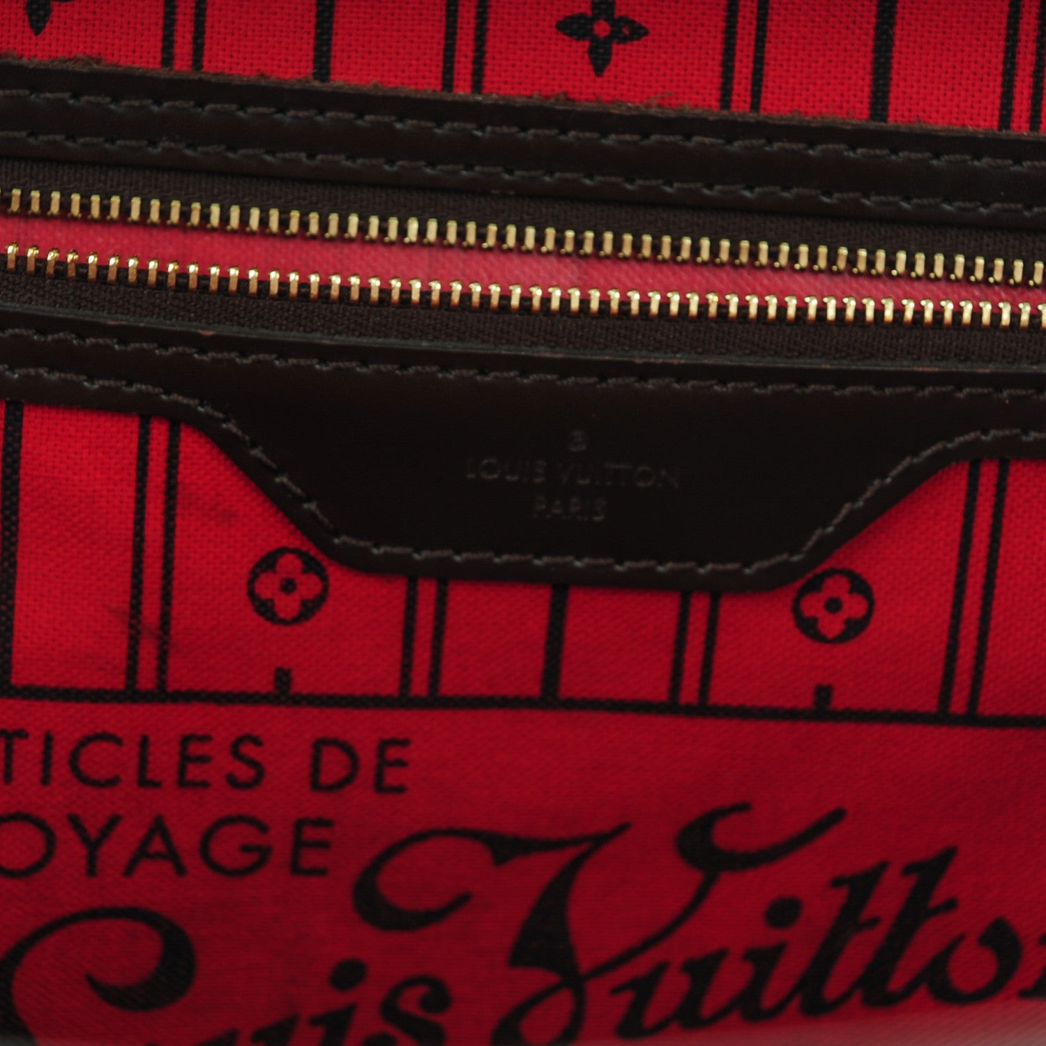 Louis Vuitton Damier Ebene Neverfull GM 6 of 8