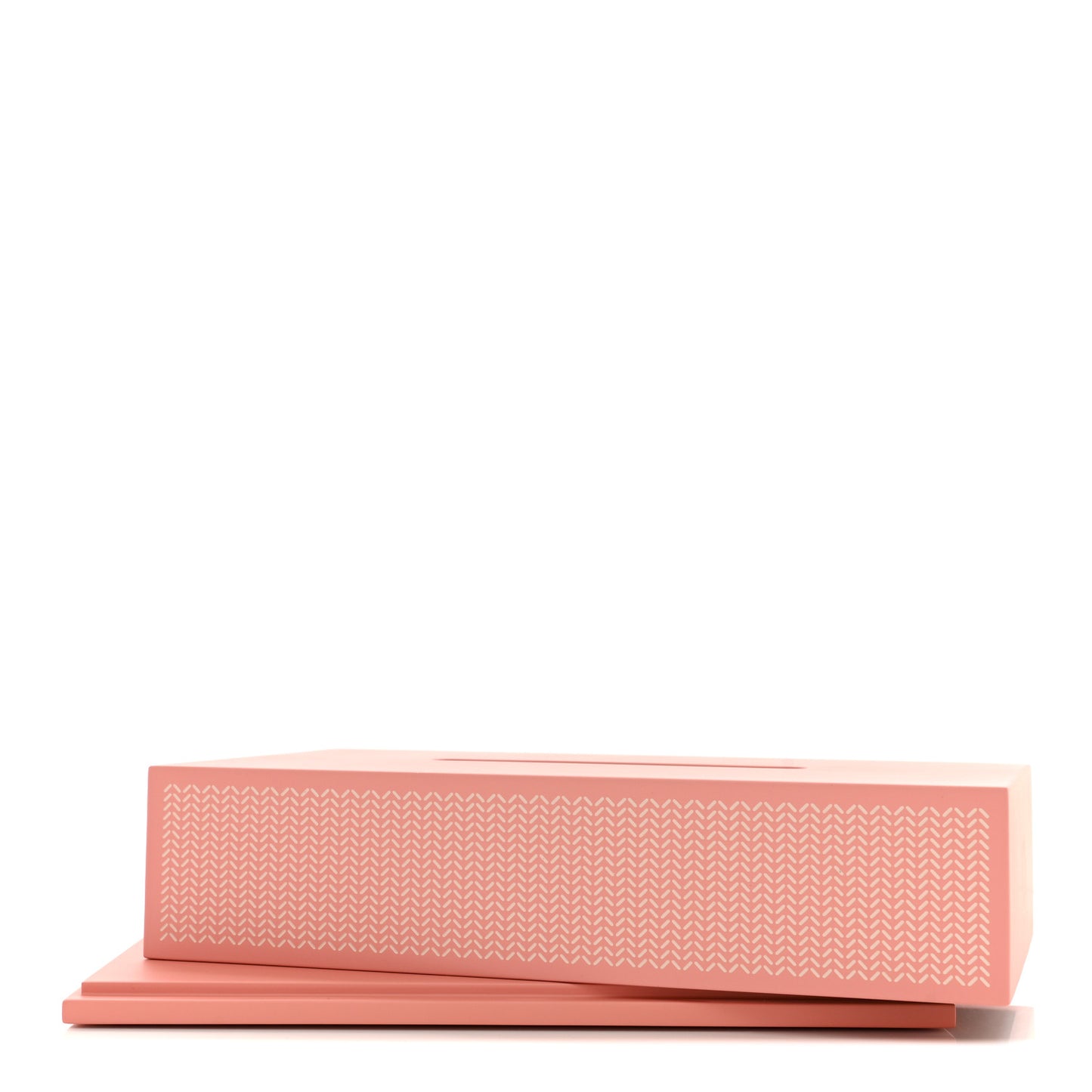 Lacquered Wood K-Box Tissue Box Pivoine Poudre