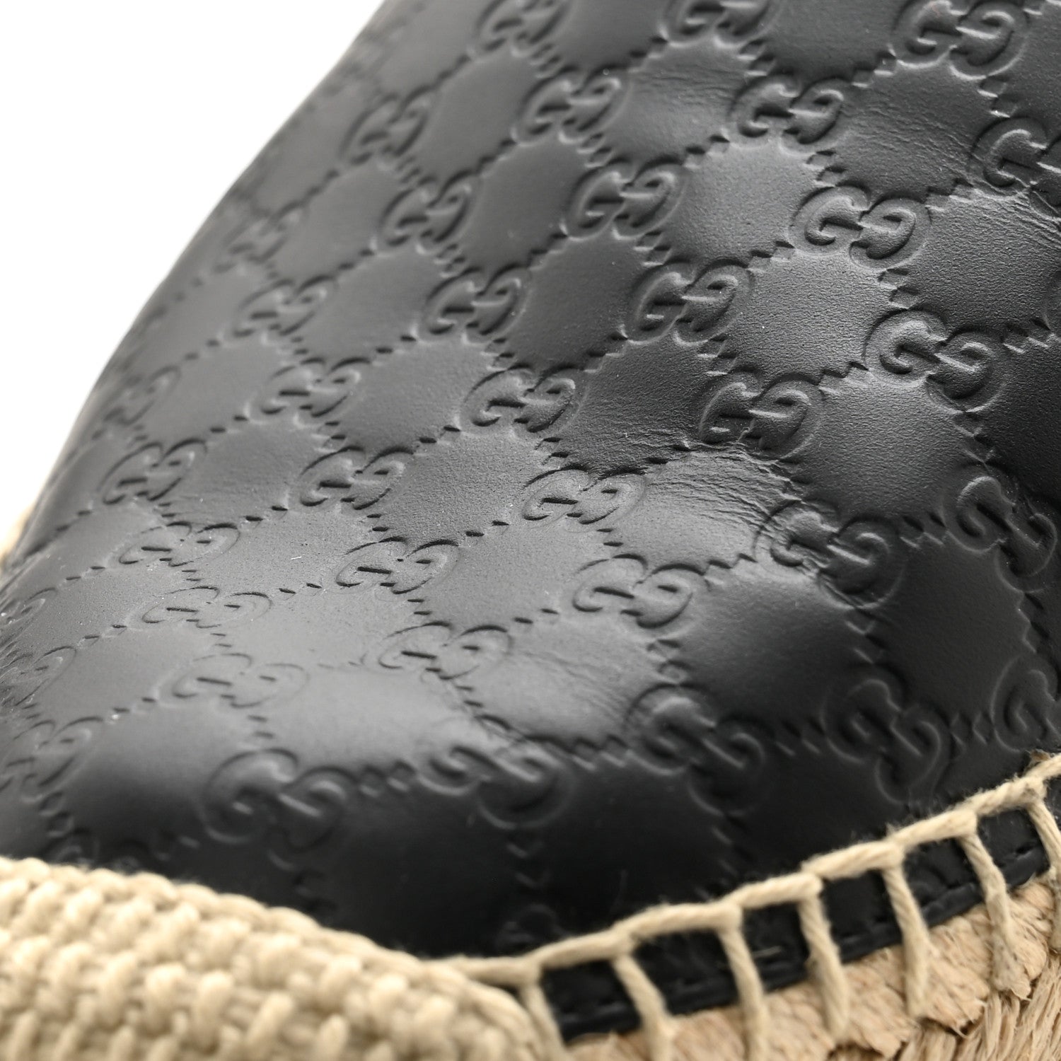 Gucci Microguccissima Signature Espadrilles 38 Black 10 of 12