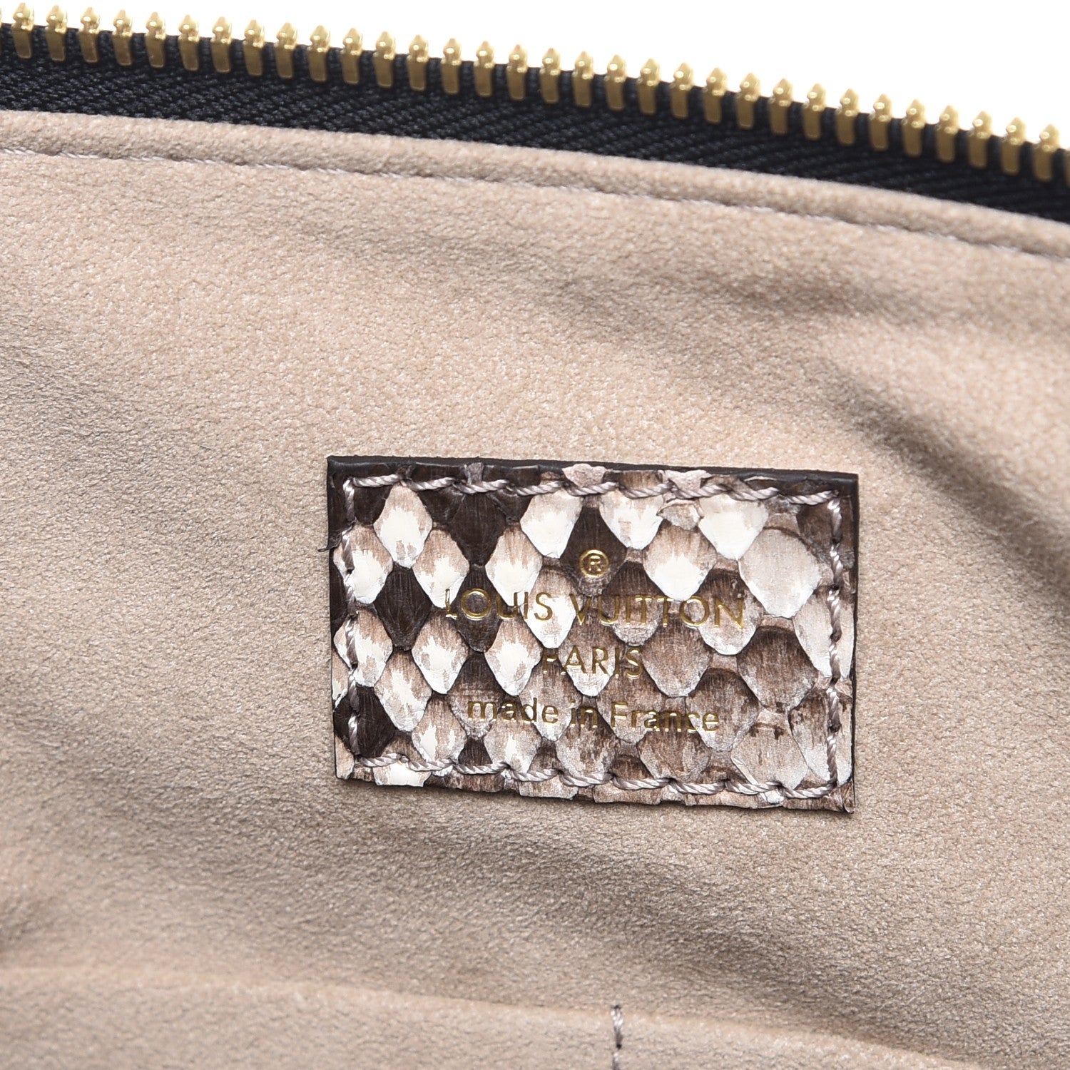 Louis Vuitton Python Monogram Pallas Black 9 of 12