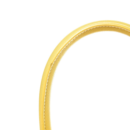 Saint Laurent Grained Calfskin Small Sac De Jour Yellow 10 of 20