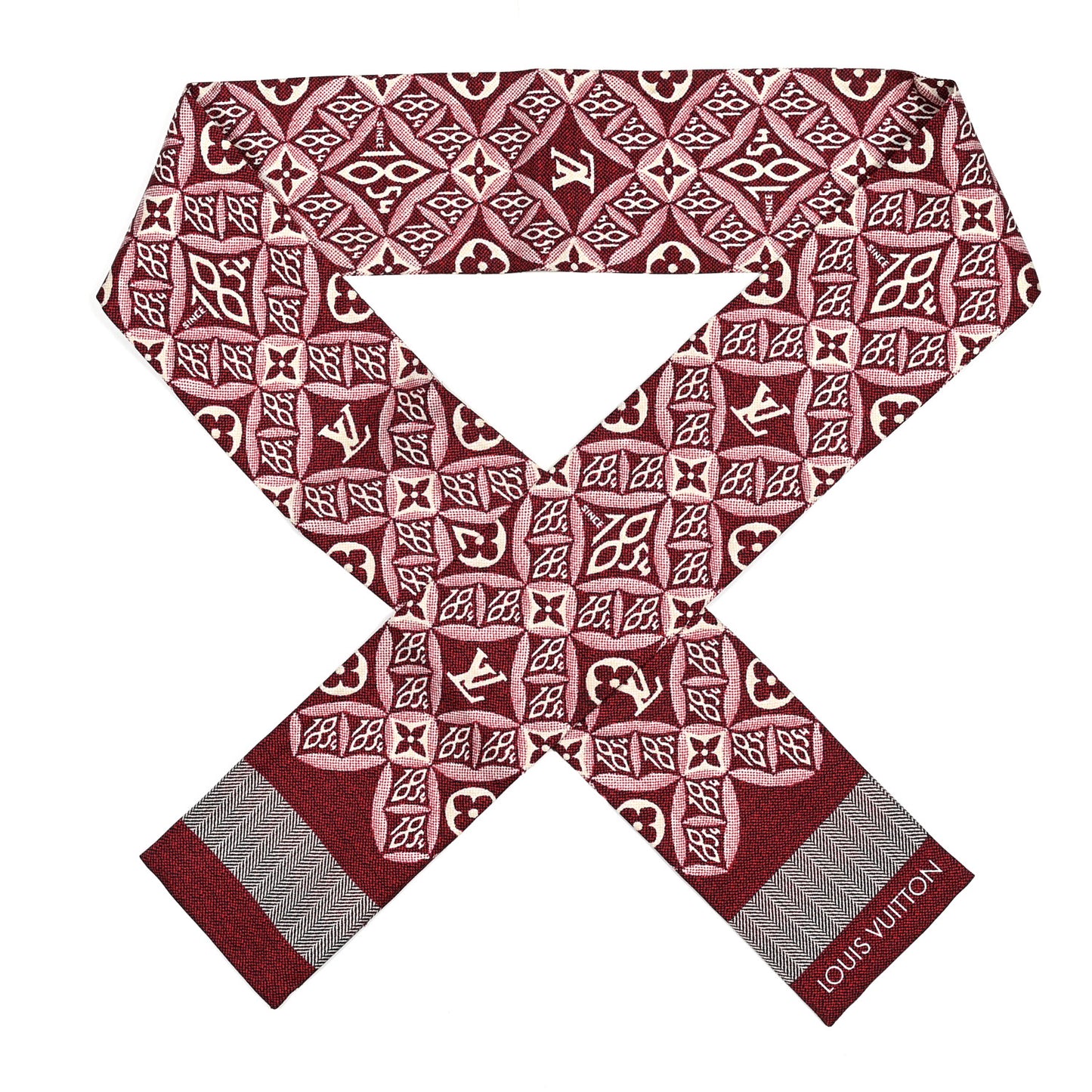 Silk Since 1854 Bandeau Bordeaux