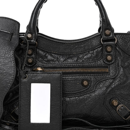 Balenciaga Agneau Classic Hardware Mini City Black 7 of 9