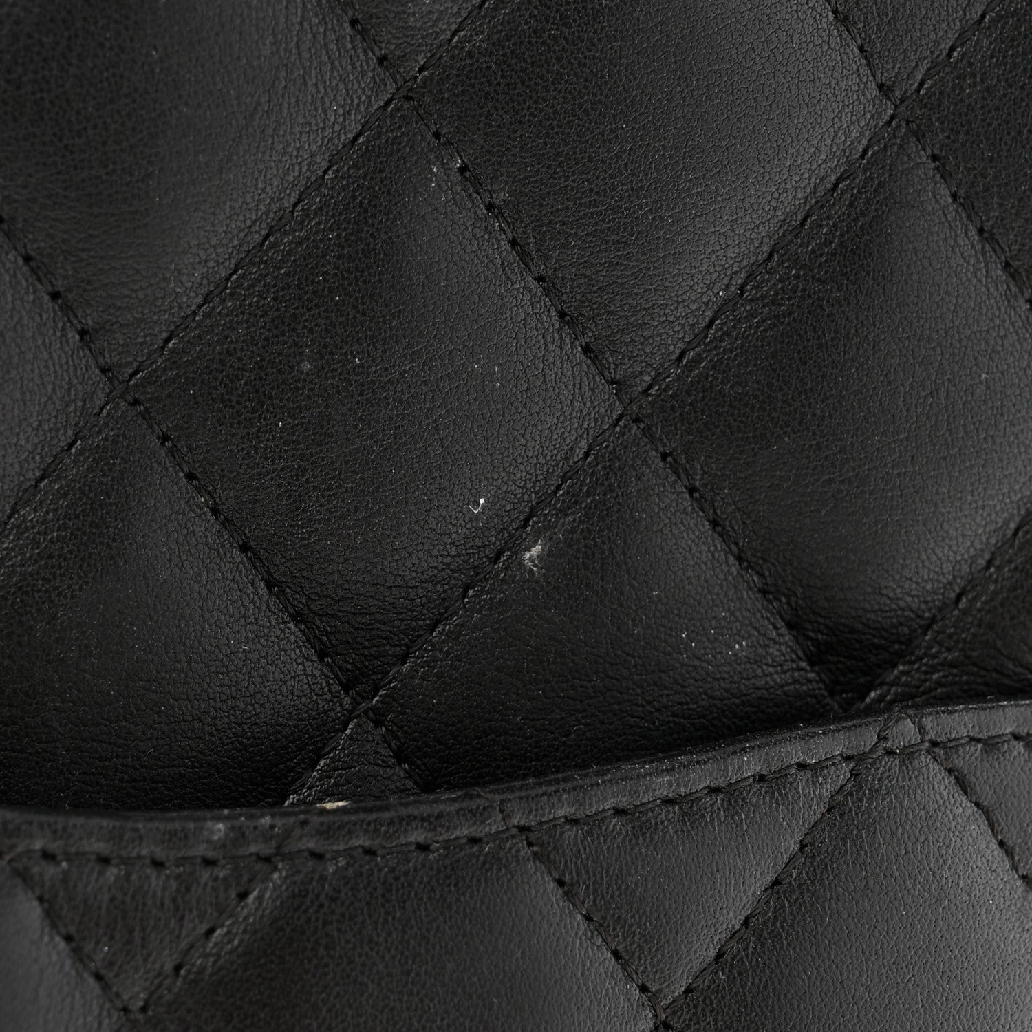 Chanel Calfskin Quilted Small Cambon Tote Black White 12 of 12
