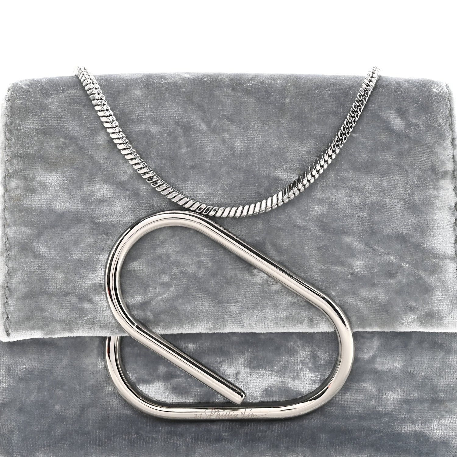 3.1 Phillip Lim Velvet Micro Alix Crossbody Bag Cloud 8 of 12