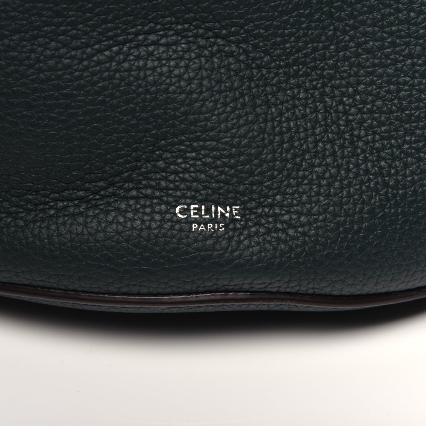 Supple Grained Calfskin Big Bag Bucket Amazone
