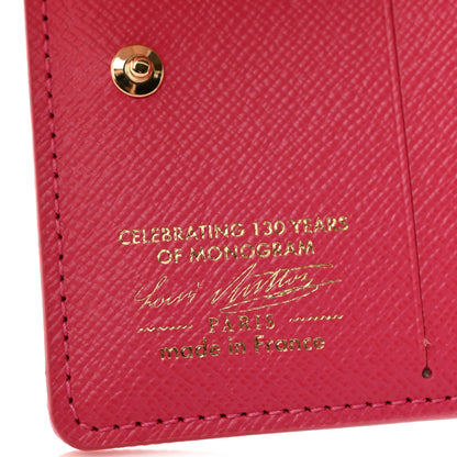 Louis Vuitton Monogram Origine LV Charms Pocket Wallet Rose Ruban 6 of 7