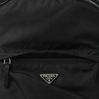 Prada Tessuto Nylon Zip Backpack Black 8 of 10