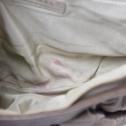 Chanel Washed Lambskin Quilted Medium Chain Around Flap Khaki 8 of 12