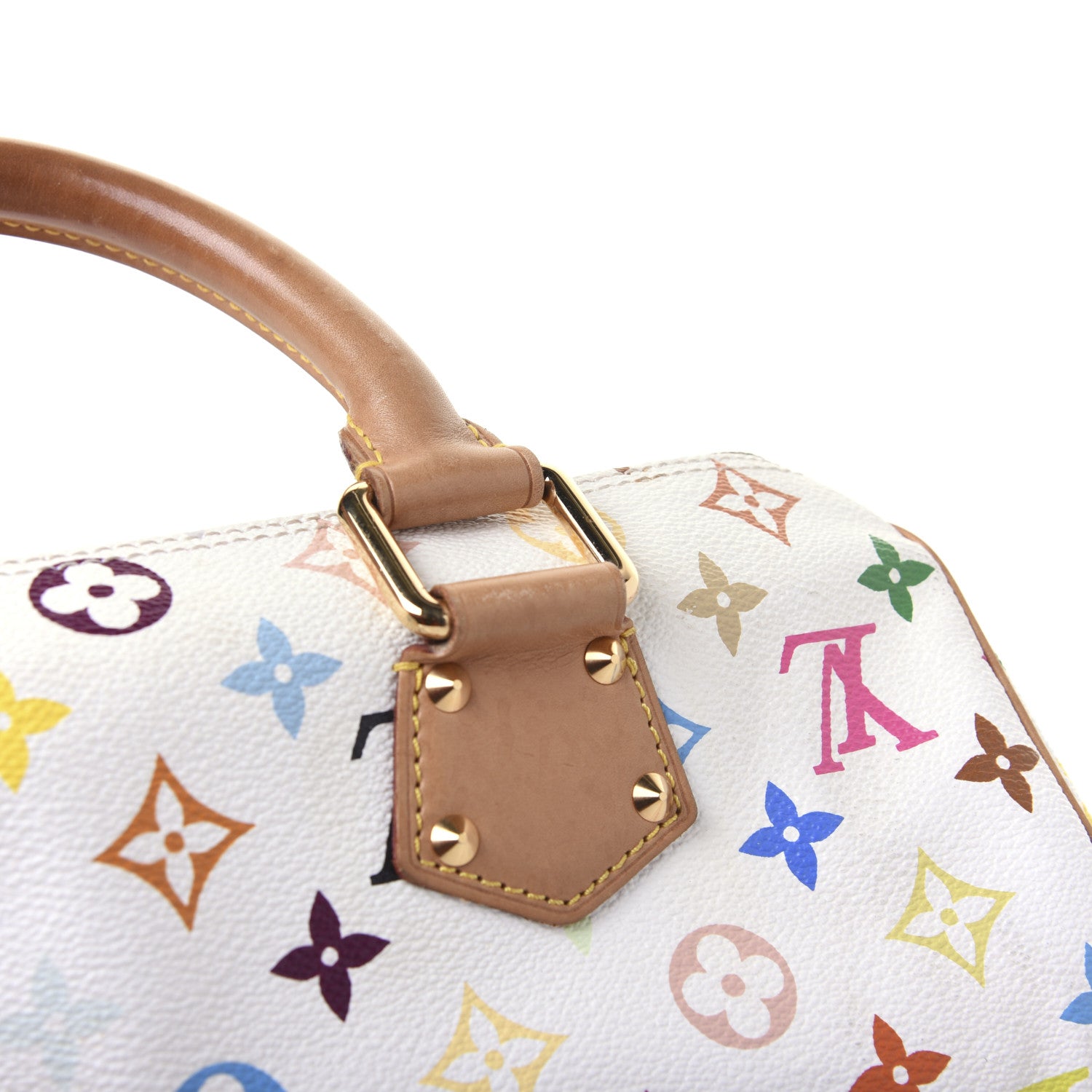 Louis Vuitton Monogram Multicolor Speedy 30 White 19 of 27