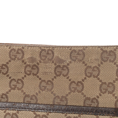 Gucci Monogram Flat Messenger Bag Dark Brown 16 of 19