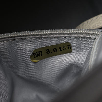 Chanel Coated Canvas Paris Biarritz Hobo Silver 13 of 18