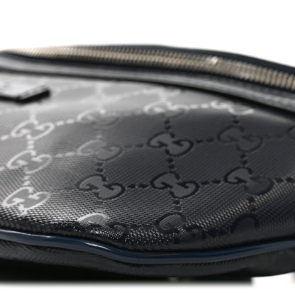Gucci Imprime Monogram Belt Bag Navy 10 of 10