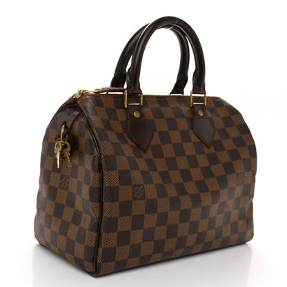 Louis Vuitton Damier Ebene Speedy 25 3 of 10