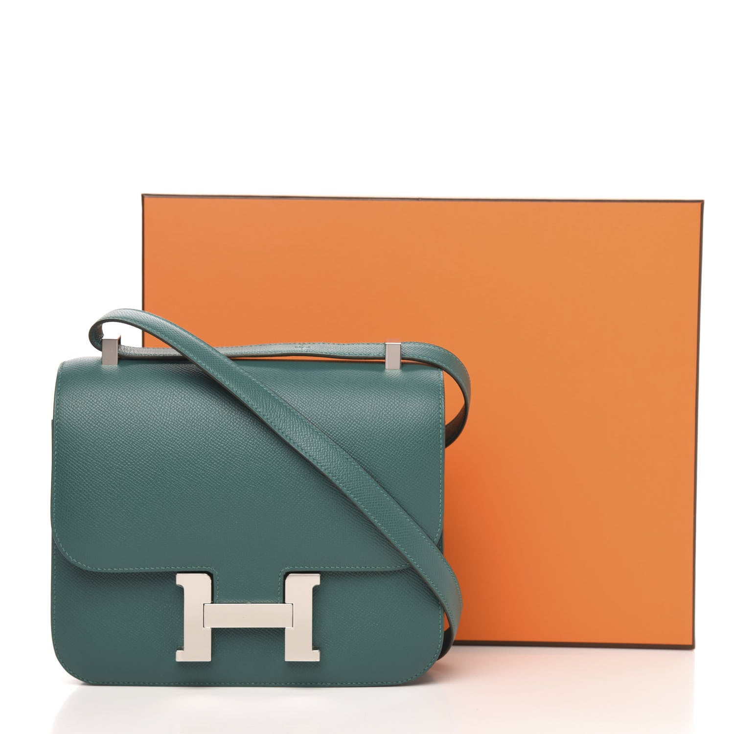 Hermes Epsom Constance 24 Malachite 10 of 10