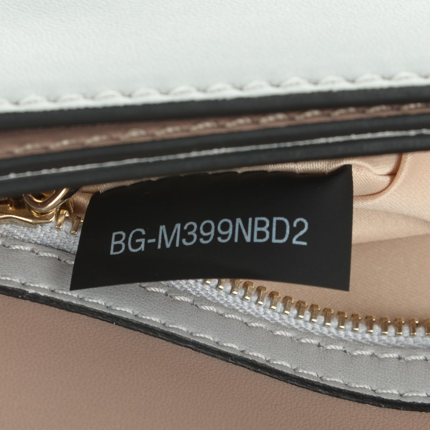 Nappa Rockstud Wristlet Clutch Pastel Grey