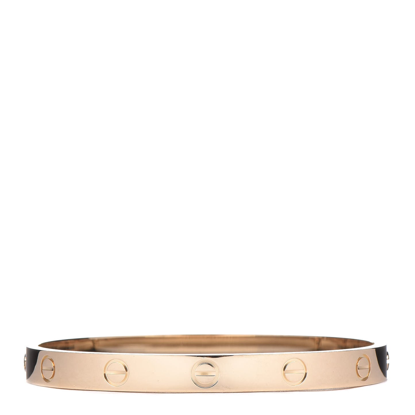 18K Yellow Gold LOVE Bracelet 17