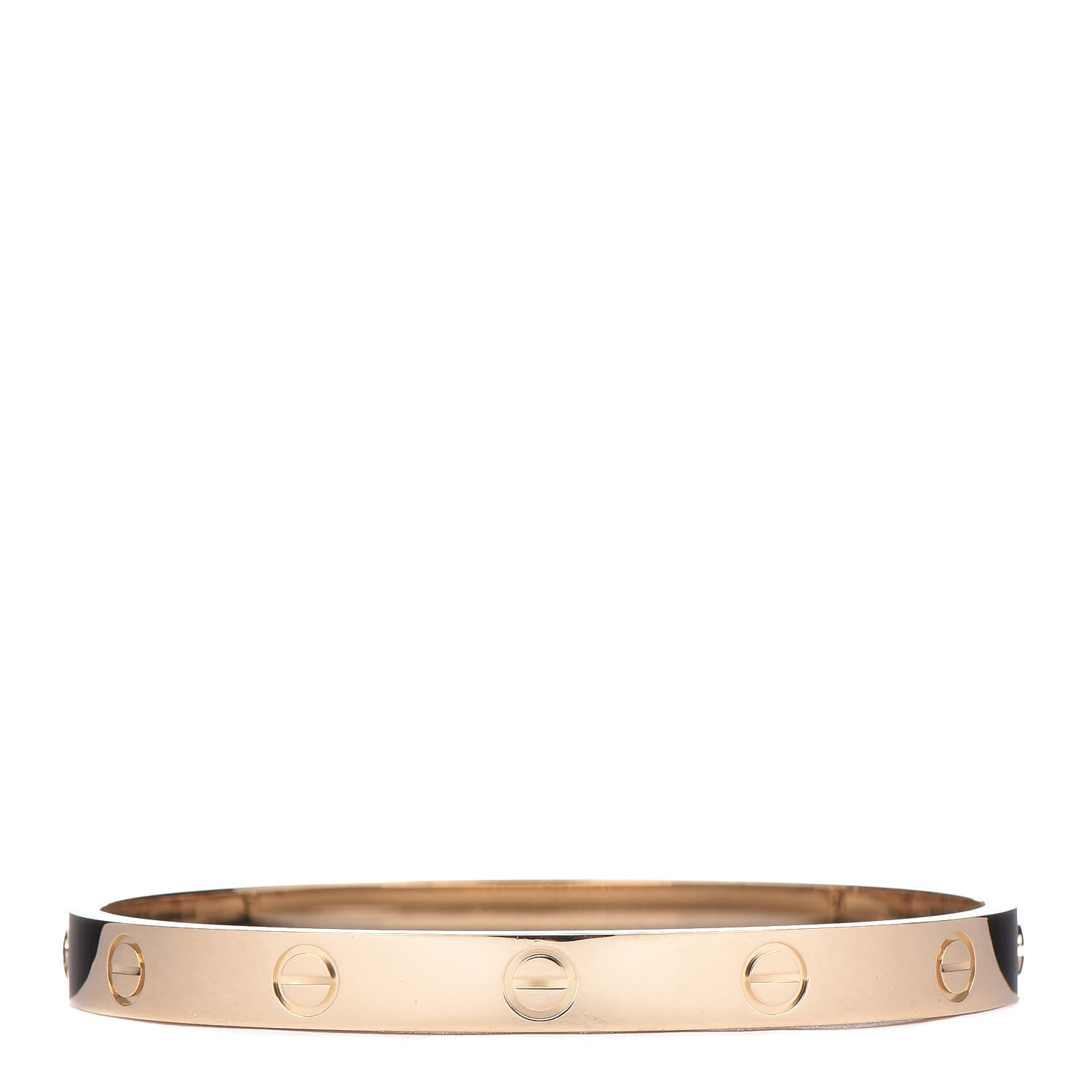 Cartier 18K Yellow Gold LOVE Bracelet 17 3 of 7