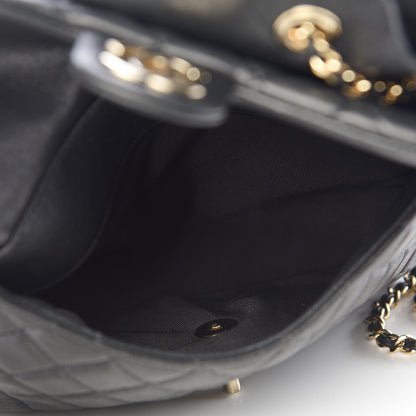 Chanel Lambskin Quilted Large In Seoul Backpack Navy 6 of 12