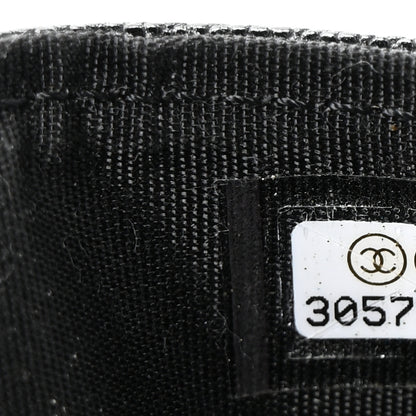 Chanel Caviar Quilted Boy Card Holder Black 8 of 9