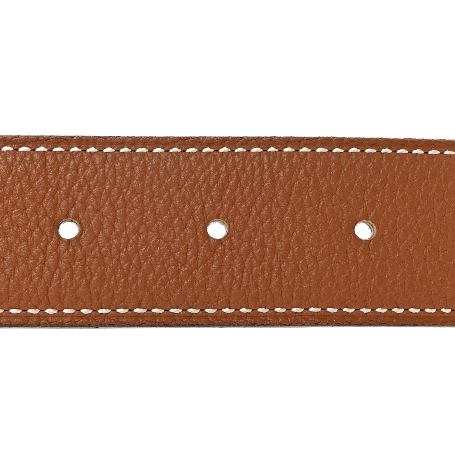 Hermes Box Togo 32mm Martelee H Belt 75 30 Black Gold 3 of 6