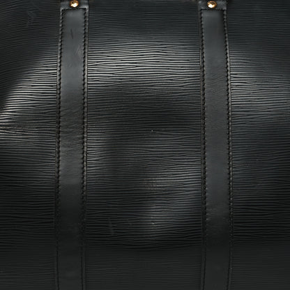 Louis Vuitton Epi Keepall 45 Black 6 of 13