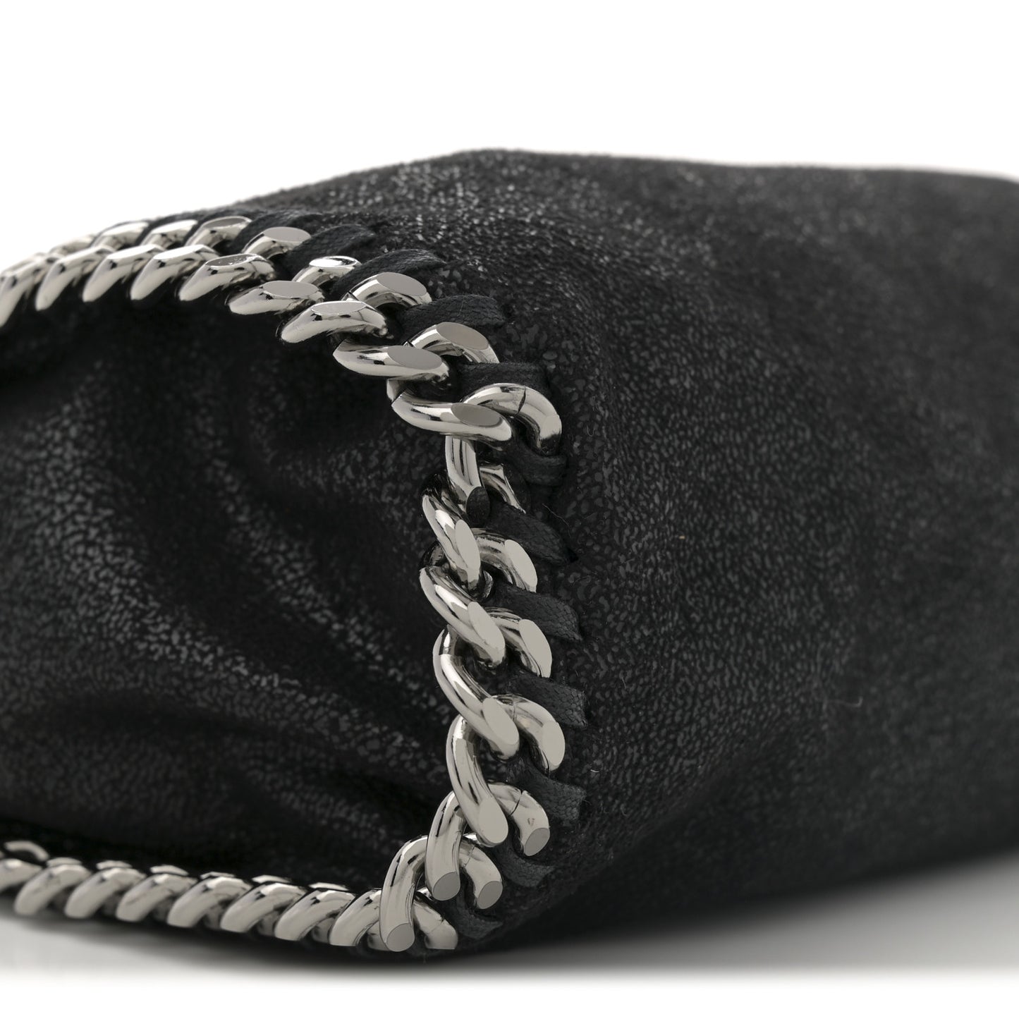 Shaggy Deer Mini Falabella Tote Black
