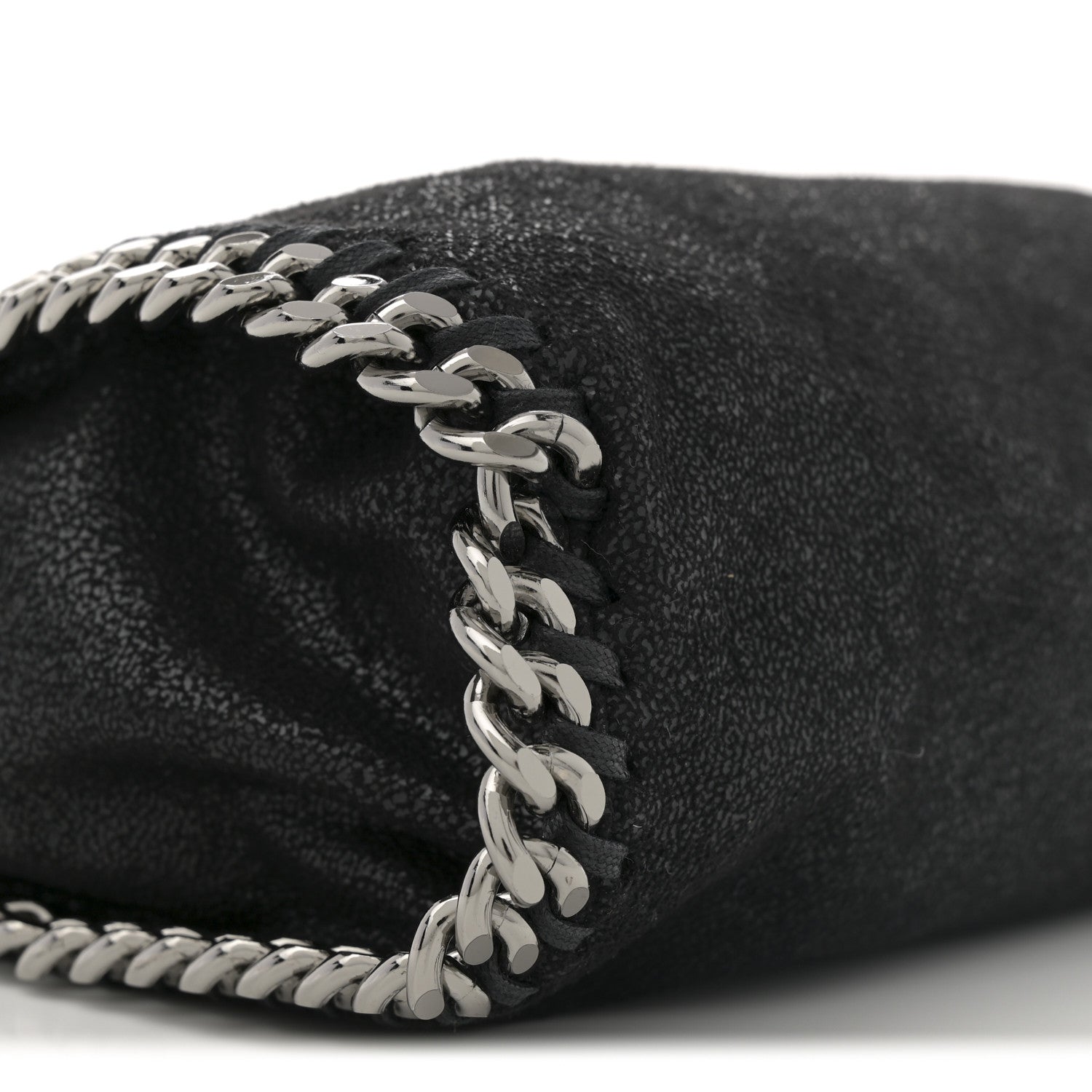 Stella McCartney Shaggy Deer Mini Falabella Tote Black 16 of 19