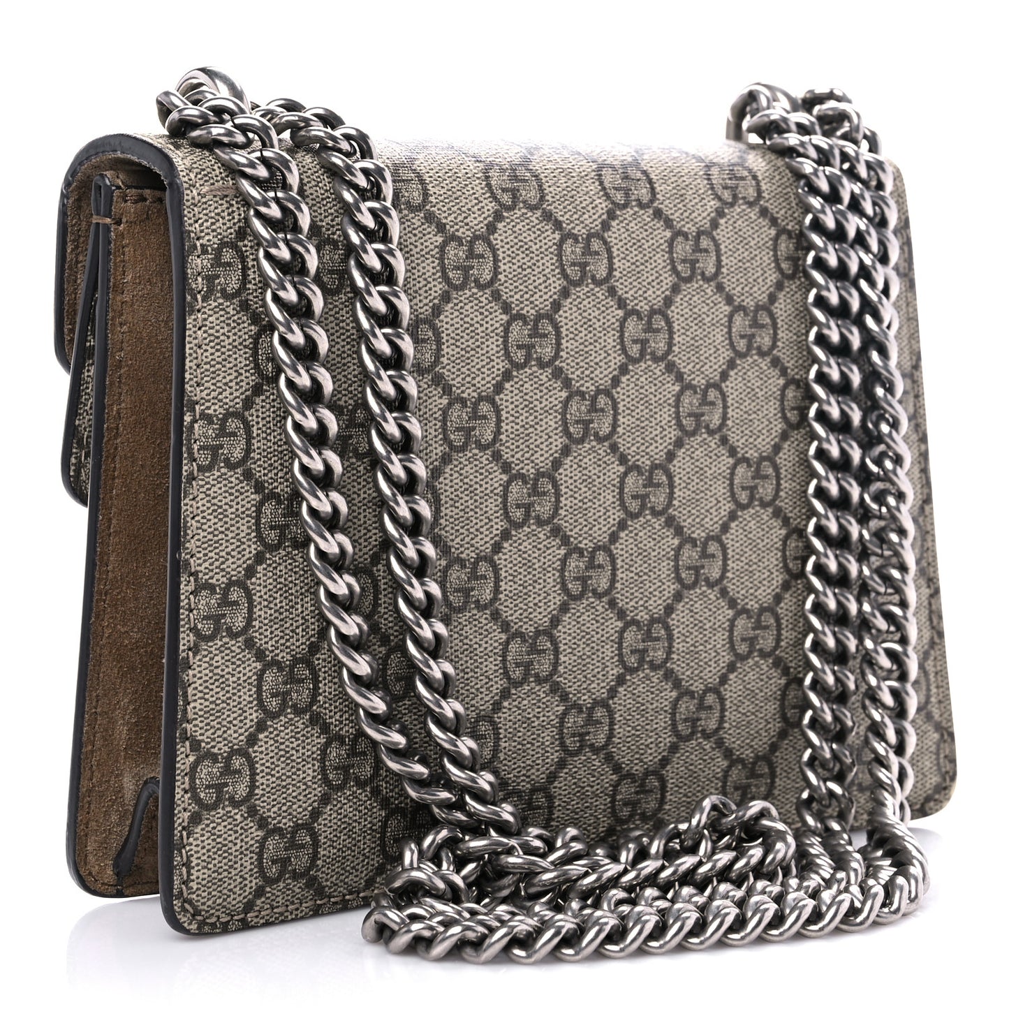 GG Supreme Monogram Mini Dionysus Shoulder Bag Taupe