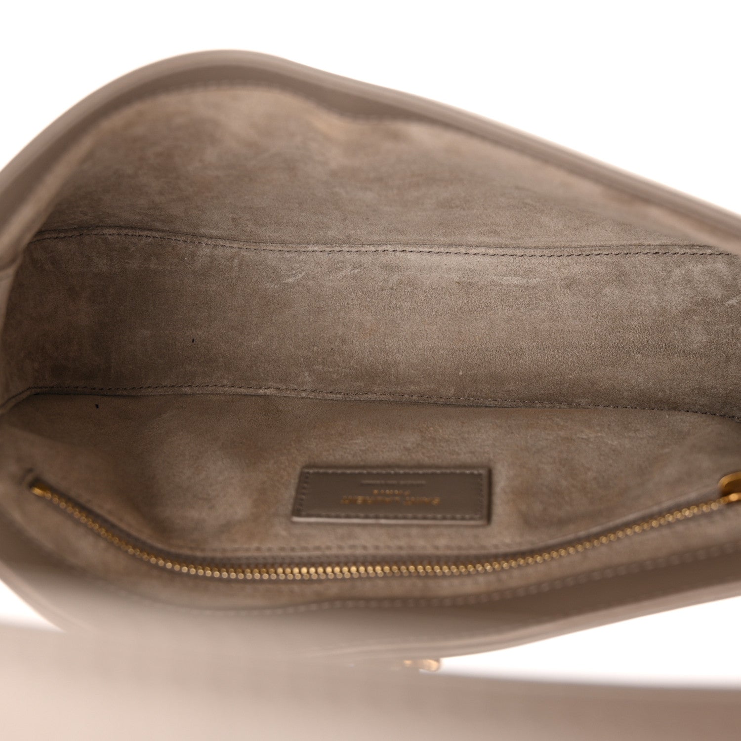 Saint Laurent Smooth Calfskin Le 5 A 7 Hobo Taupe 5 of 13