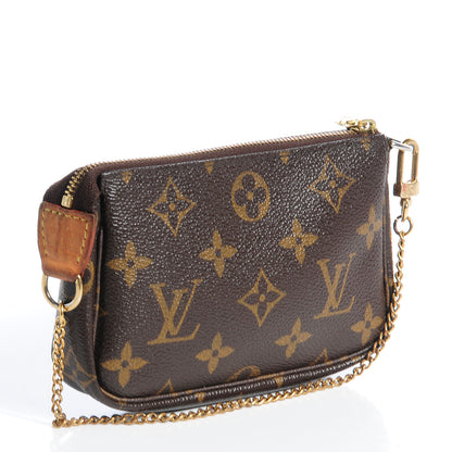 Louis Vuitton Monogram Complice Trunks and Bags Mini Pochette Accessories Beige 3 of 7