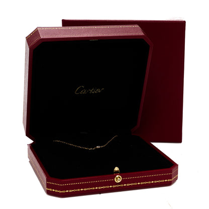Cartier 18K Pink Gold Diamond D'Amour Heart Pendant Necklace 6 of 6