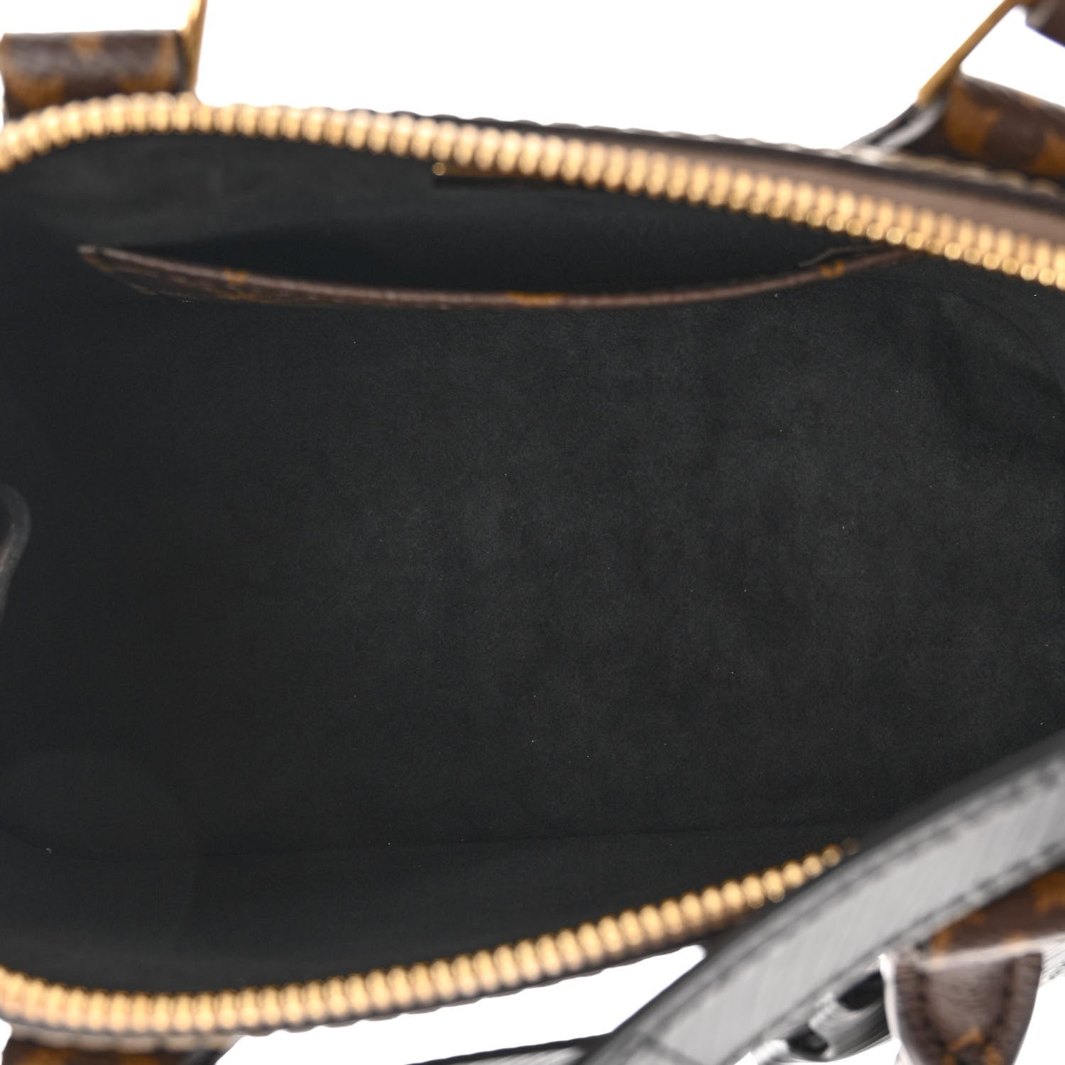 Louis Vuitton Vernis Epi Monogram Alma BB Champagne Metallise 5 of 11