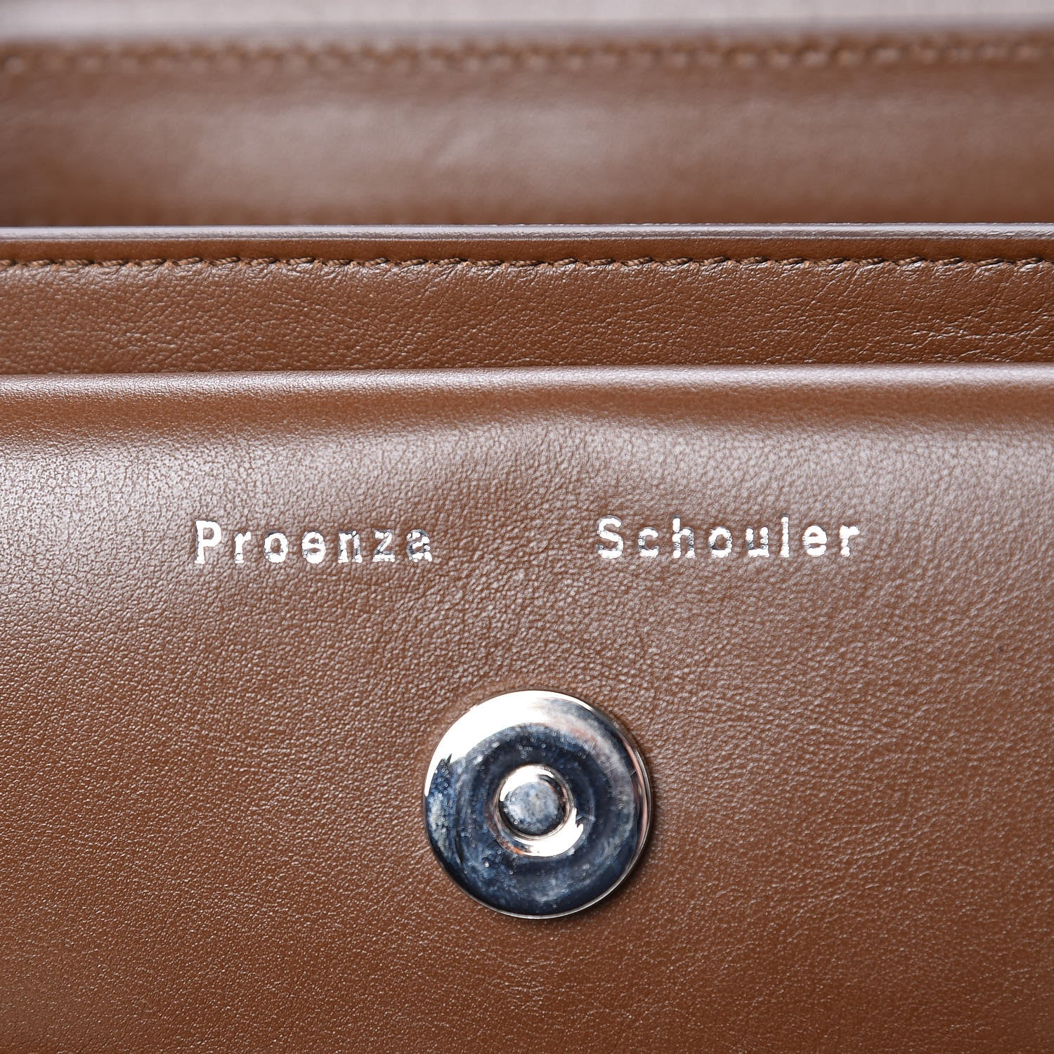 Proenza Schouler Calfskin Mini PS11 Classic Shoulder Bag Hazelnut 8 of 11
